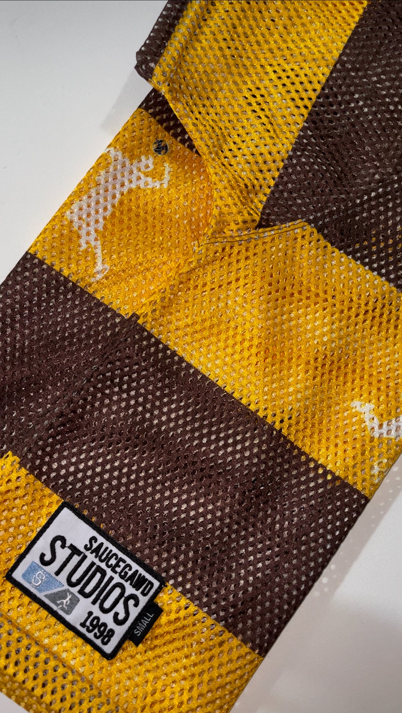 Honey Diamond Mesh Polo