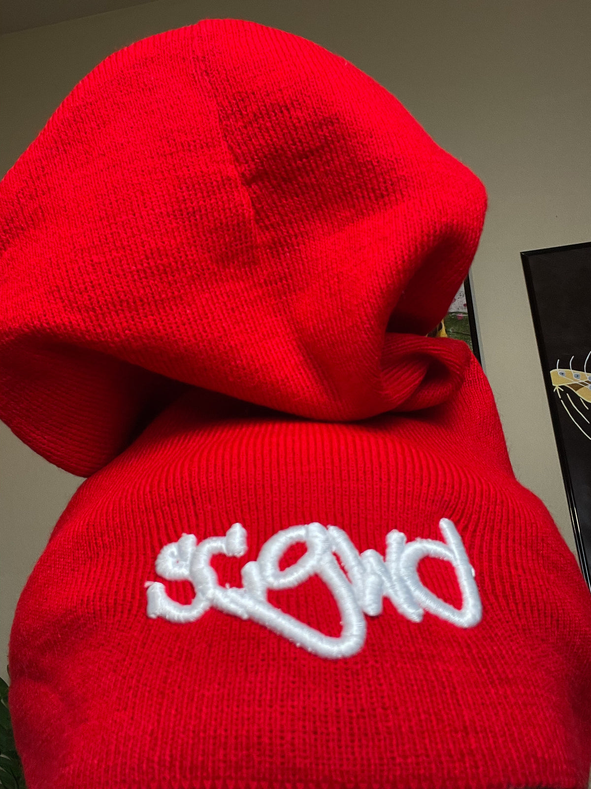 Big Red Beanie
