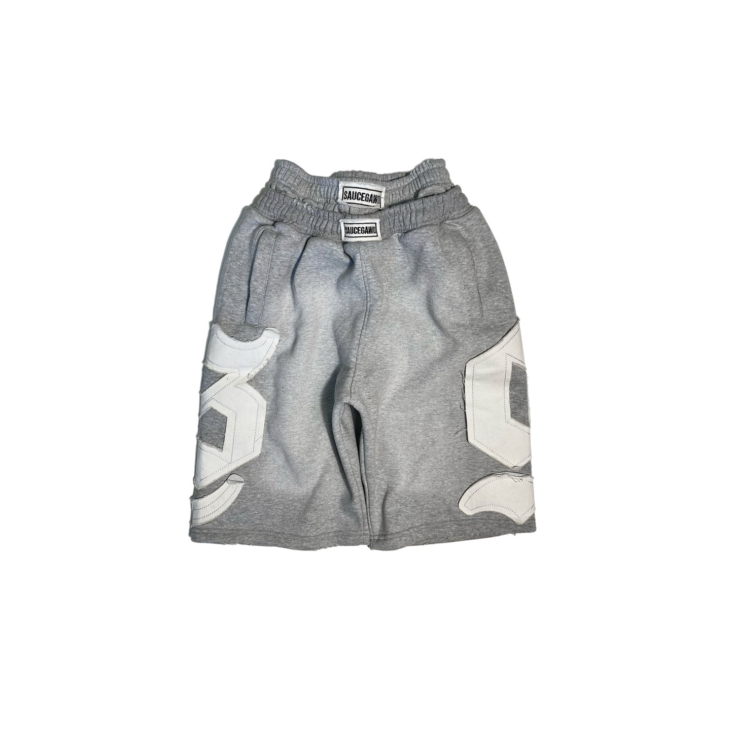 Grey Signature Shorts