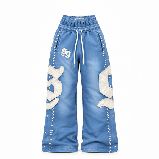 Sky Blue Signature Sweats