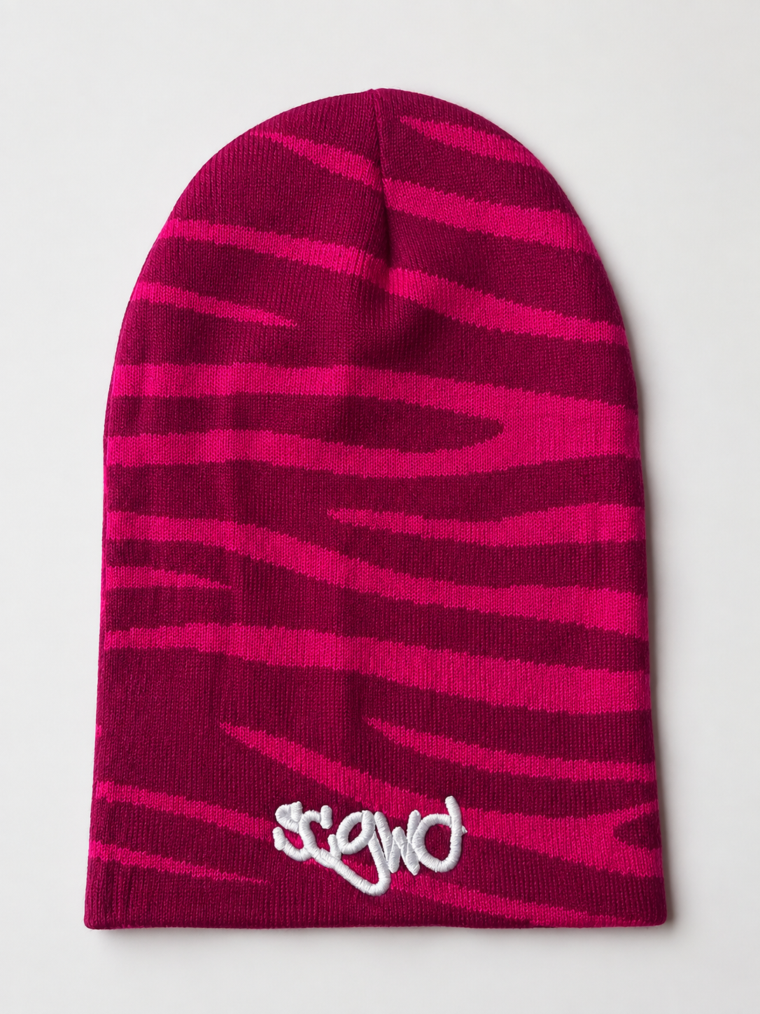 Double Pink Beanie