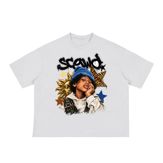 Golden Boxy Tee